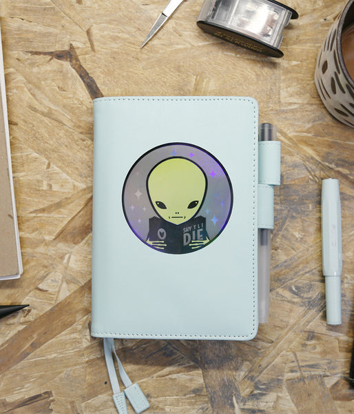 Holo Shy Guy Sticker