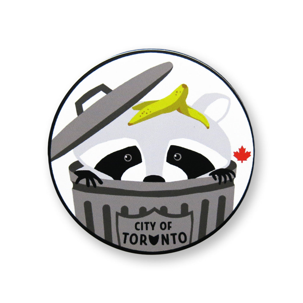 Toronto Raccoon Sticker