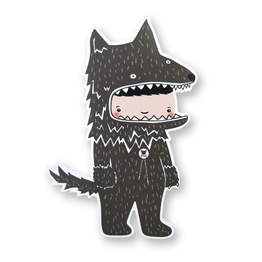 Wolfe Sticker