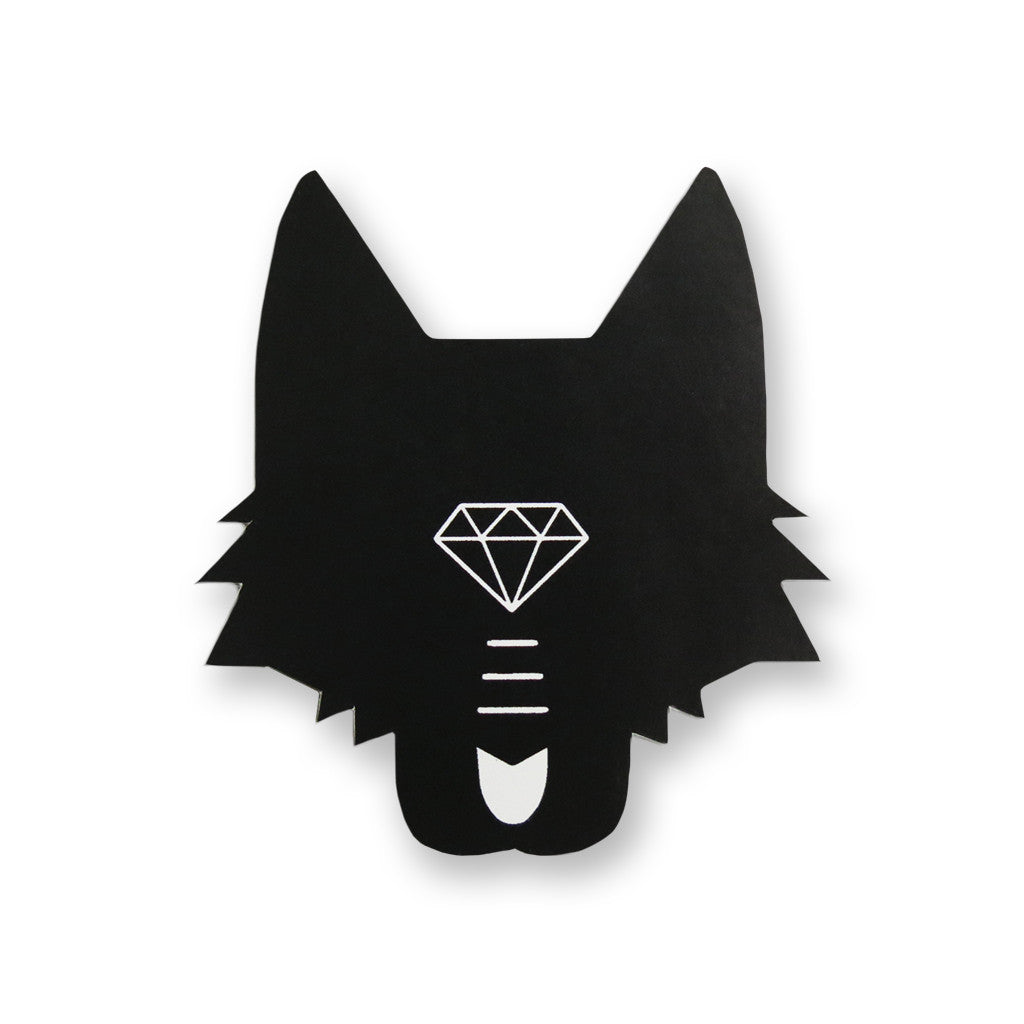 Wolf Head Sticker
