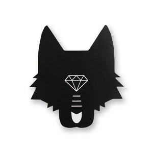 Wolf Head Sticker